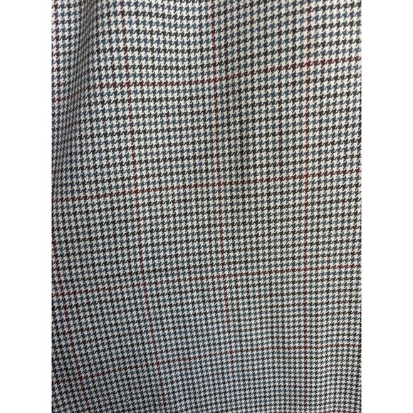 Ralph Lauren 100% Wool Houndstooth Plaid Pencil Skirt Size 6 Made in USA Vintage - Picture 9 of 14